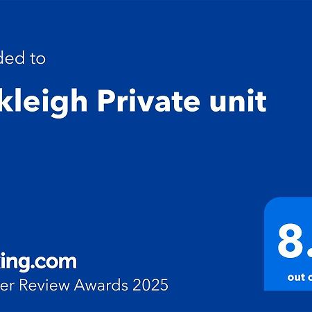 הוילה Oakleigh Private Unit מראה חיצוני תמונה
